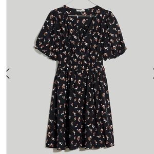 Madewell Challis Sophia Mini Dress in Woodland Floral size M